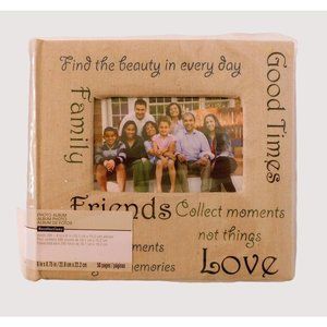 Recollections Good Times Photo Album Tan Holds 200 Photos 4x6